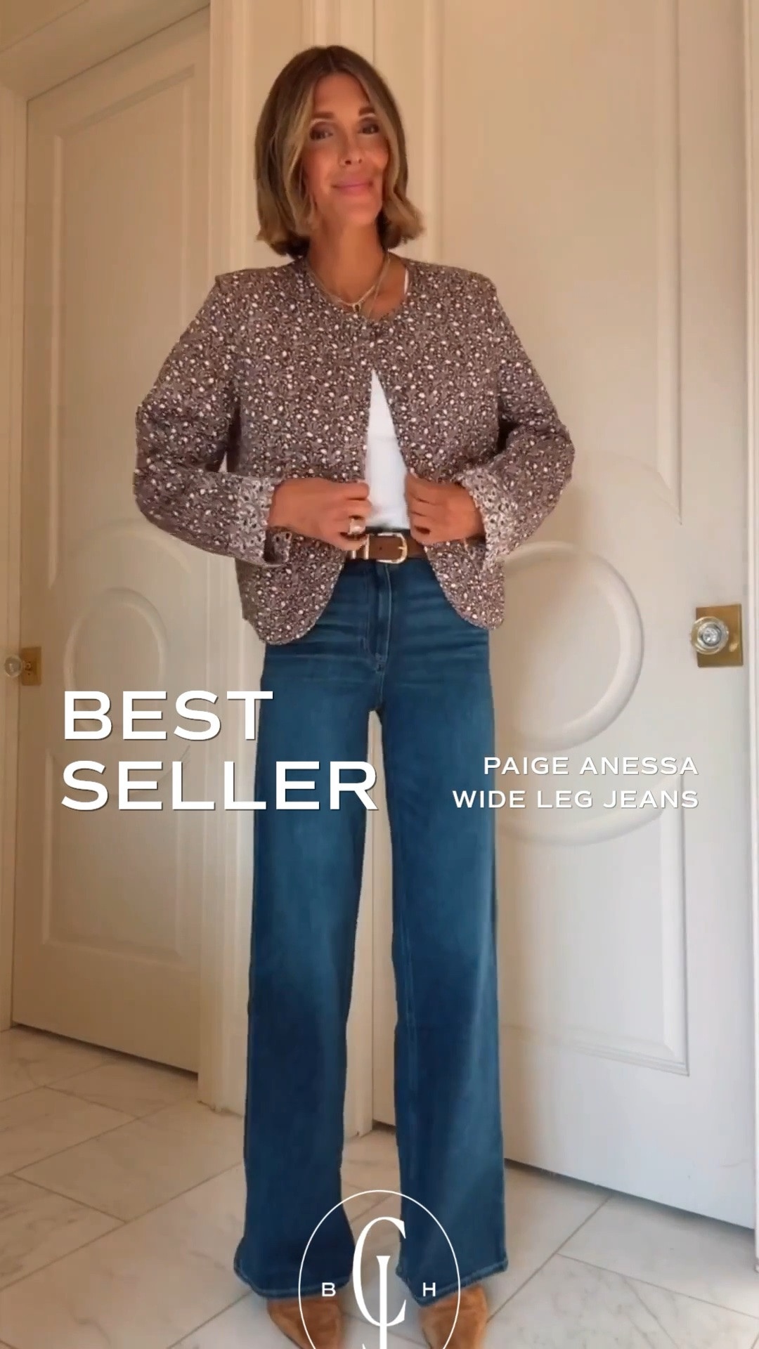 Styling fall looks featuring this weeks BEST SELLERS: the Paige Anessa wide leg jeans and the Rowan cropped cotton jacket!

#LTKfall #LTKjeans #LTKstyletip