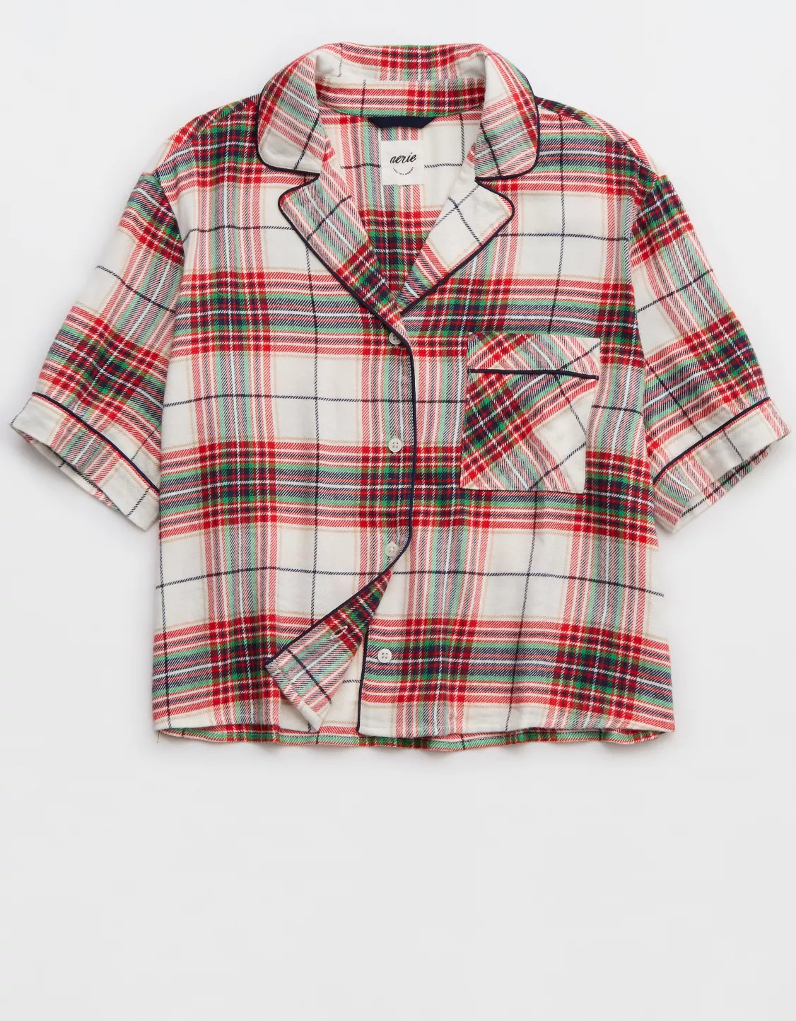 Aerie Flannel Pajama Shirt | Aerie