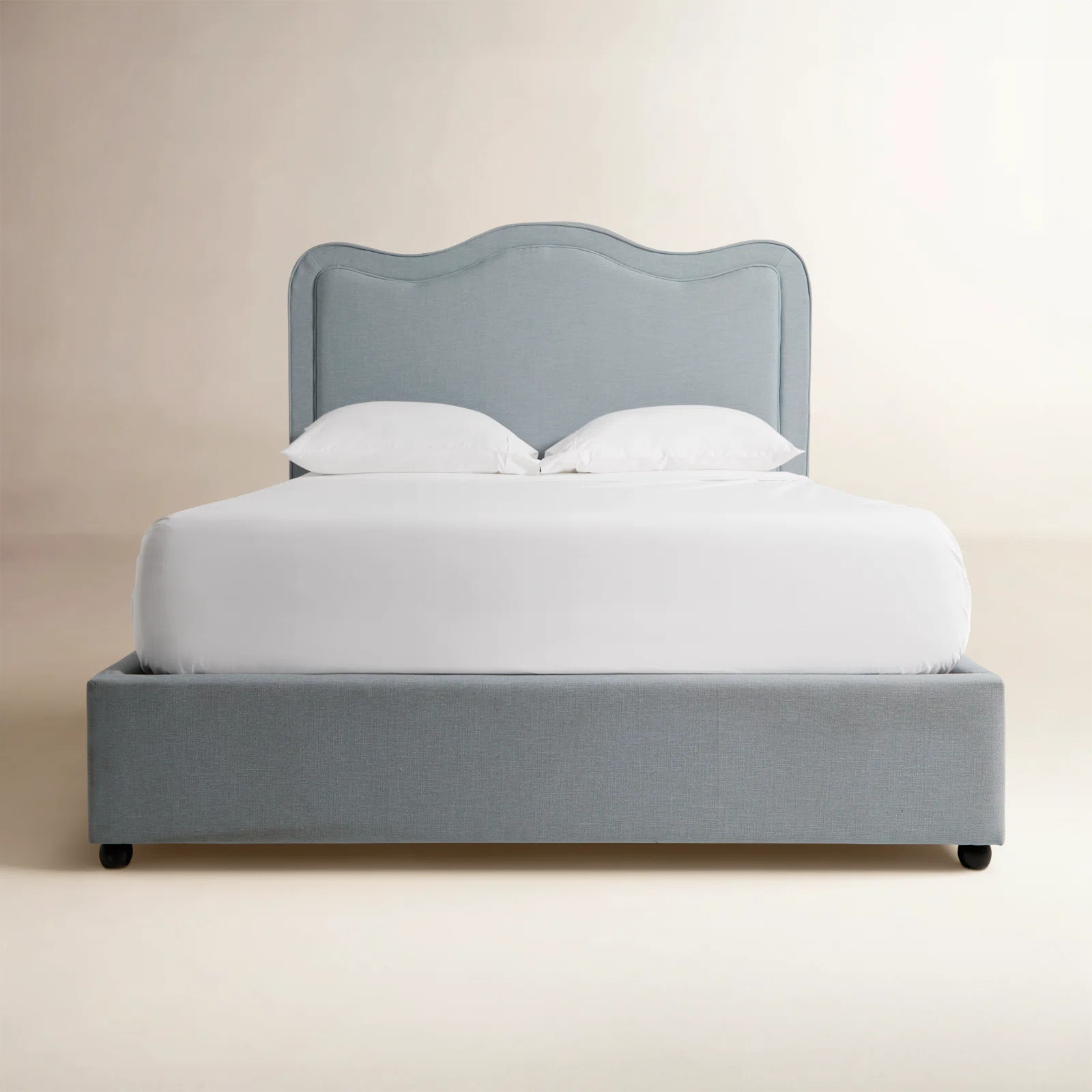 Upholstered Scalloped Bed | Wayfair North America