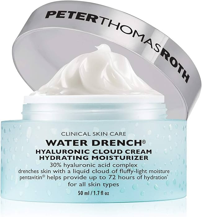 Peter Thomas Roth | Water Drench® Hyaluronic Cloud Cream | Hydrating Moisturizer for Face, Up to... | Amazon (US)