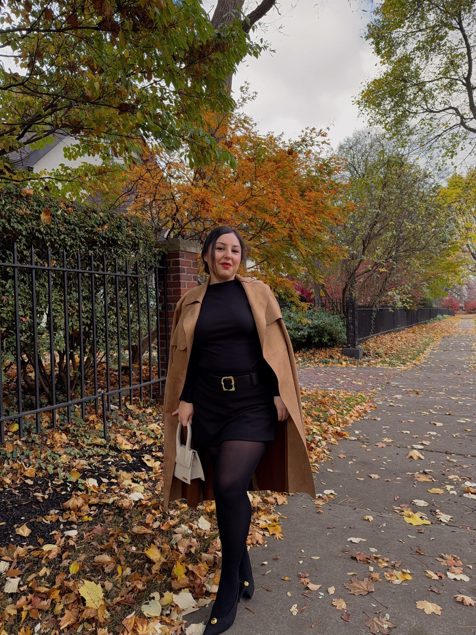 Black and suede combo is my favorite for the fall 🍁 

This exact jacket is from H&M but linked similar. 

Exact skirt and heels is from Zara but linked similar. 

#fallfashion #falloutfits #autumnstyle #suede #allblack 

#LTKGiftGuide #LTKHoliday #LTKSeasonal