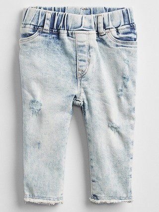 Toddler Destructed Jeggings with Washwell&#174 | Gap Factory