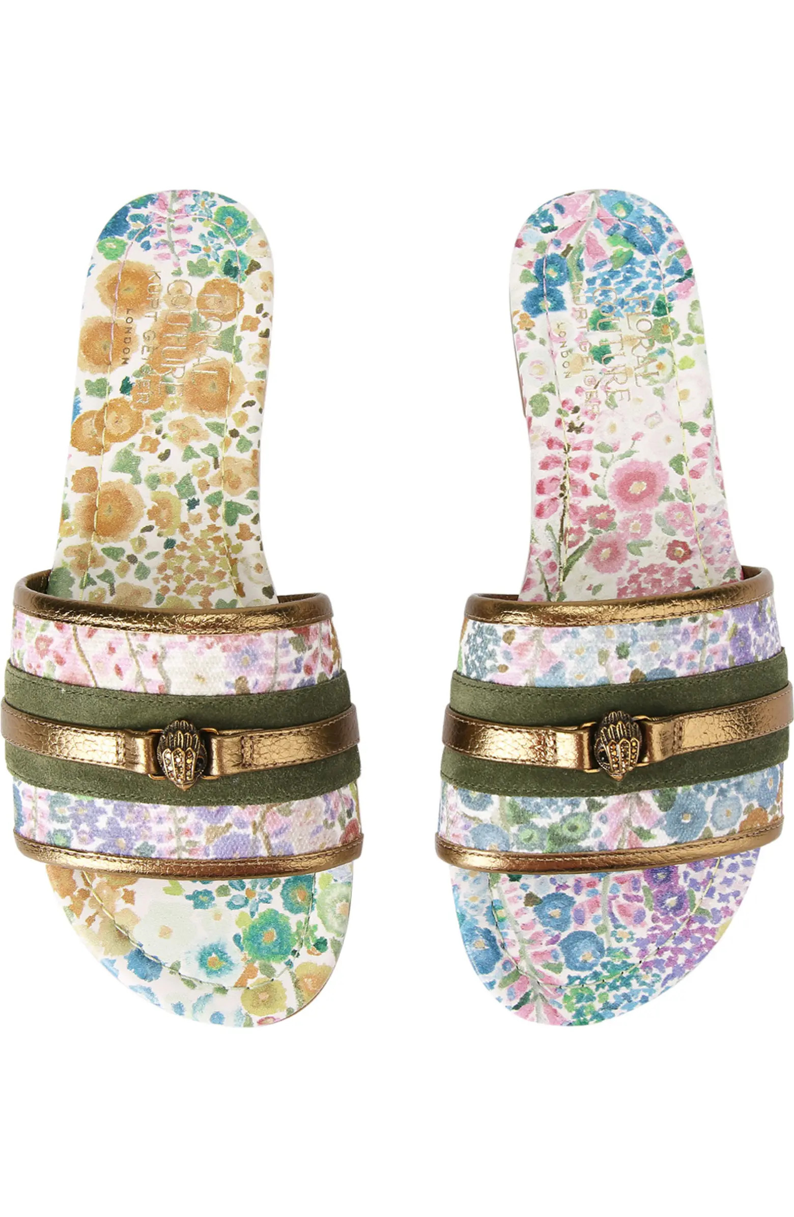 Kurt Geiger London x Floral Couture Southbank Slide Sandal (Women) | Nordstrom | Nordstrom