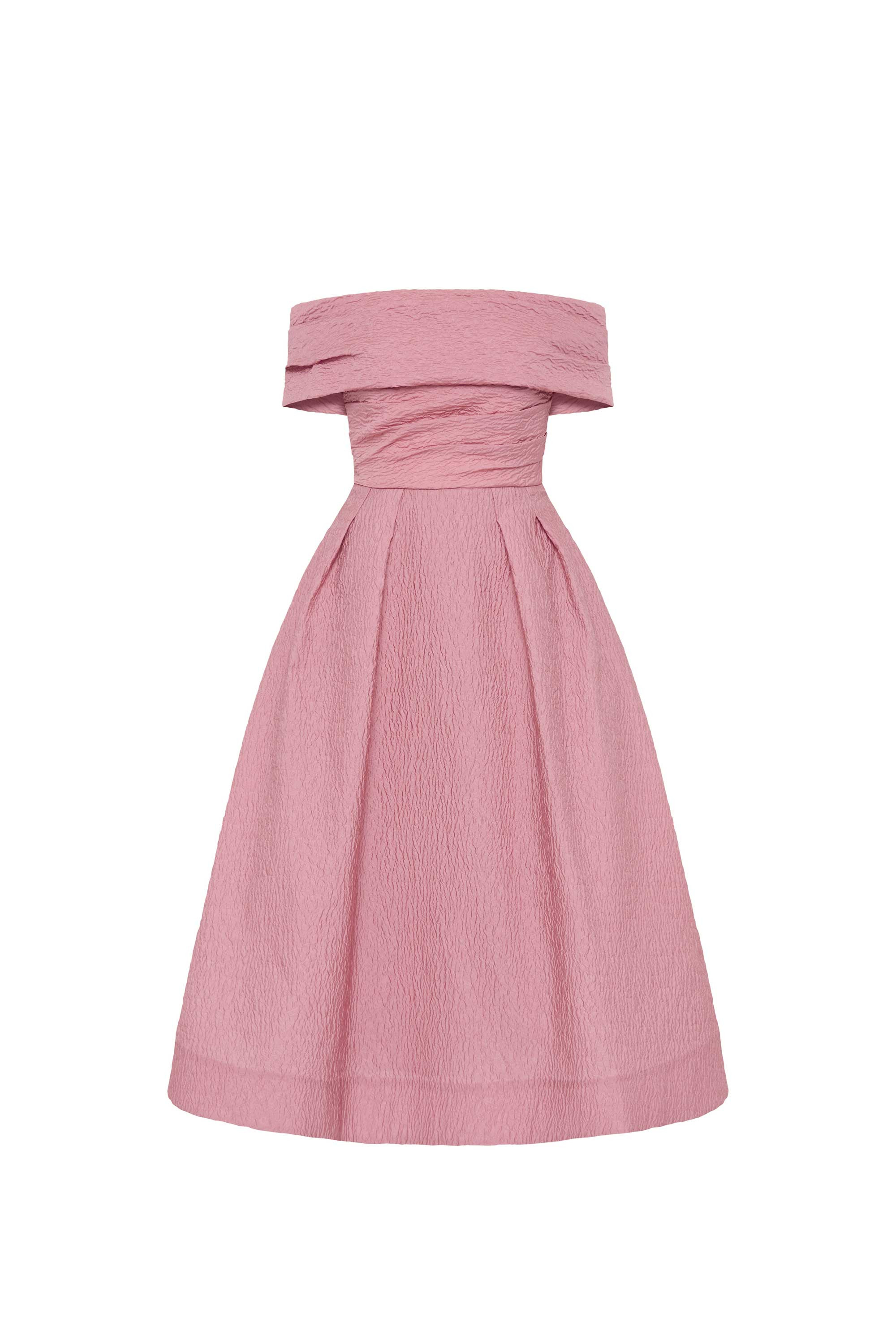 Rebecca Vallance - Adalyn Off The Shoulder Midi Dress | Rebecca Vallance (Global)