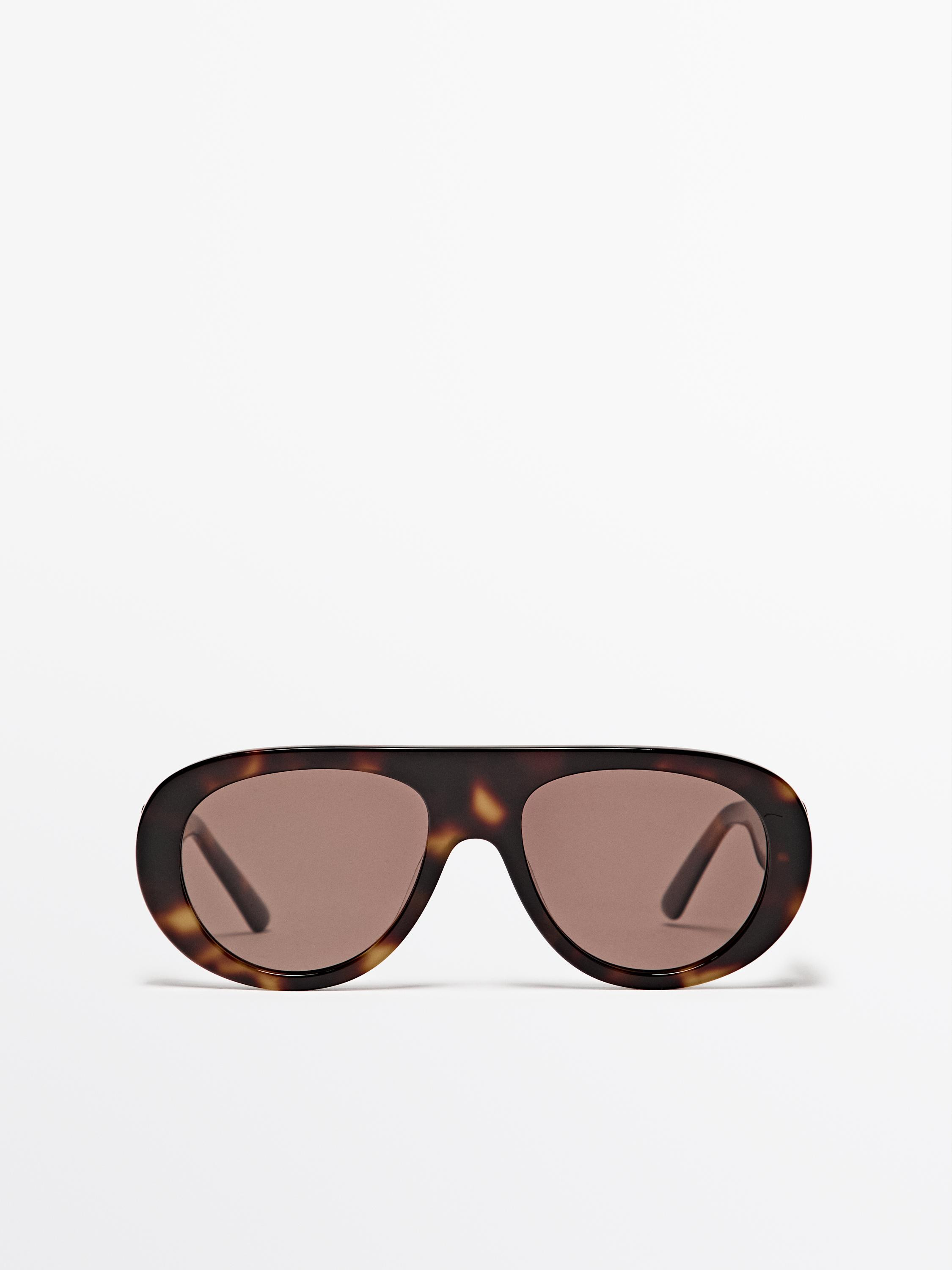 Oval sunglasses | Massimo Dutti UK