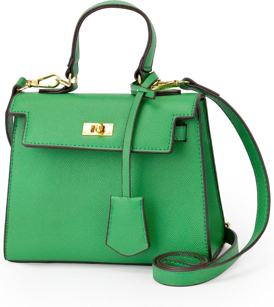 Crossbody Bags for women Trendy Cute Mini Crocodile Purse Top Handle Clutch Handbag Structured Sa... | Amazon (US)