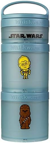 Whiskware Star Wars Stackable Snack Pack, 2 1/3 cups, C-3PO & Chewbacca | Amazon (US)