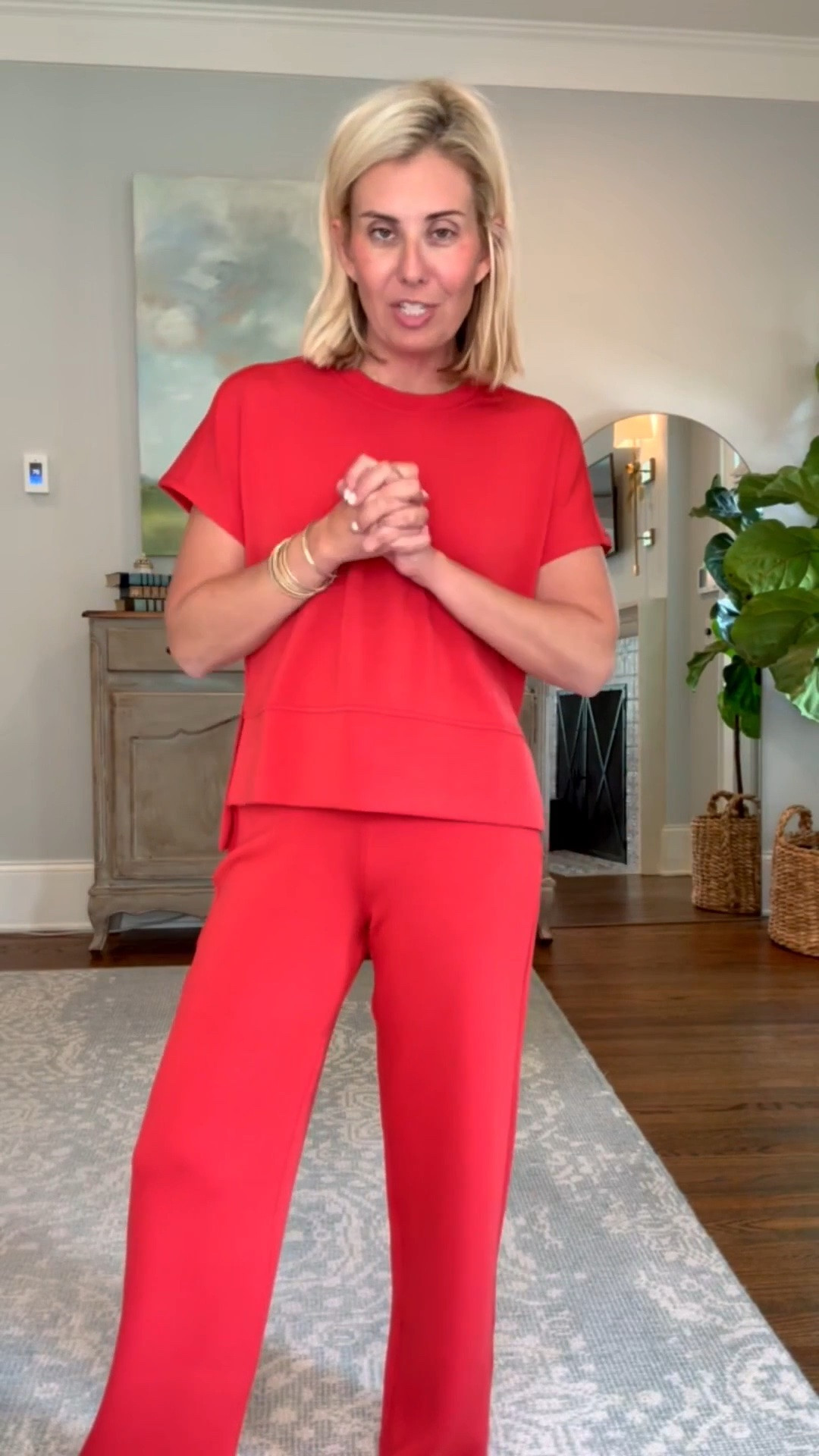 I’m in XS top and small petite pants. 

#LTKdayinmylife #LTKootd #LTKmomlife