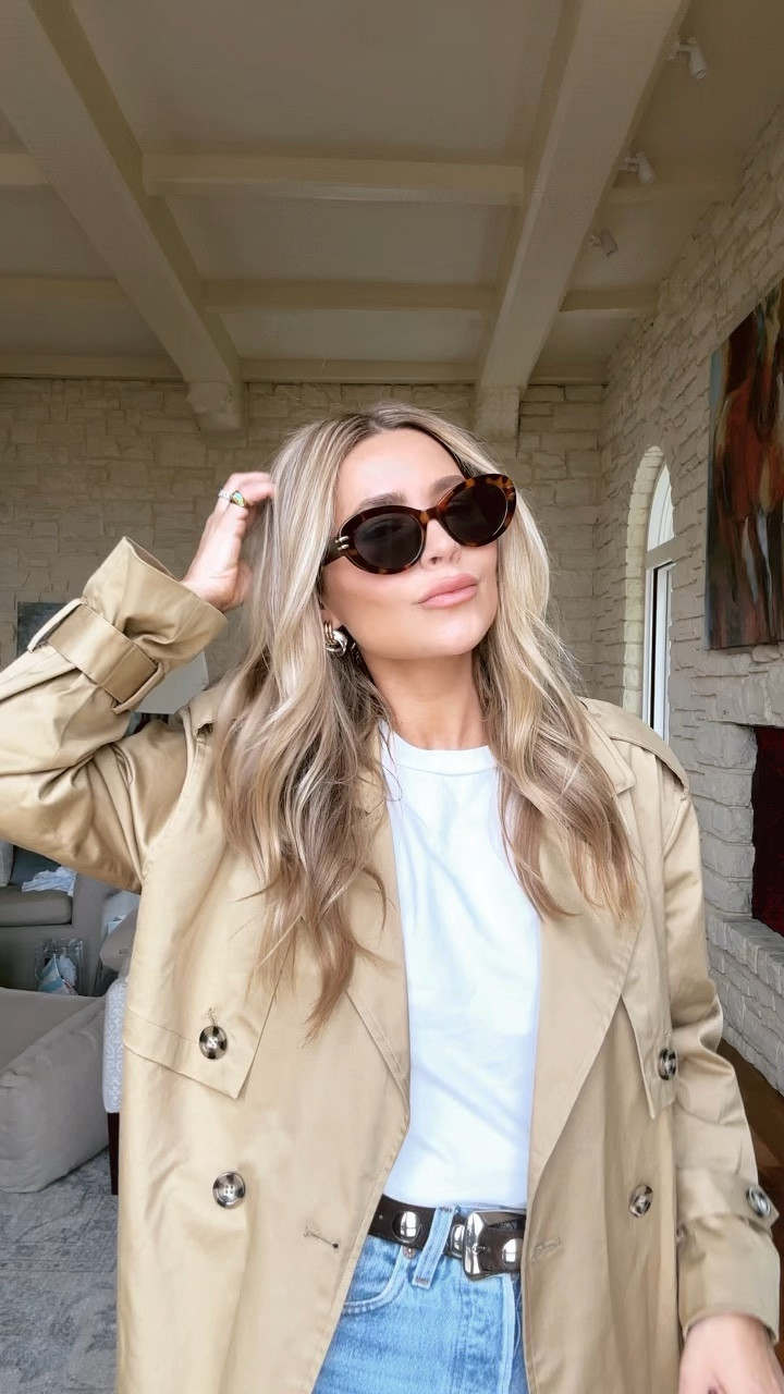 Napa day 3 
Trench Xs 
*Denim vintage Levi's linking the site I buy from 
Belt size 80 
*Sunglasses old H&M 
#LTKstyletip

#LTKSeasonal