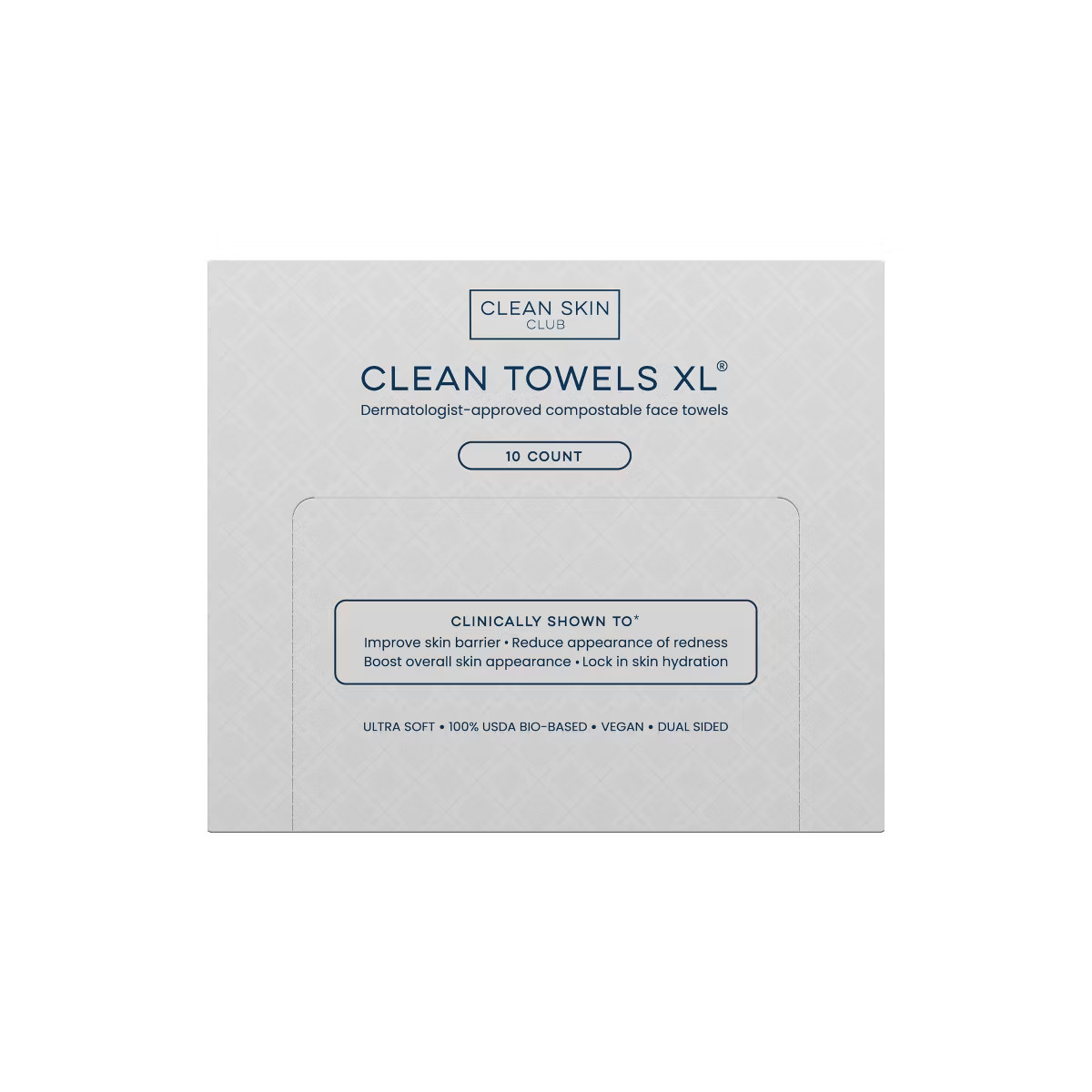 Clean Skin Club Travel Disposable Face Towel for Improved Skin - XL - 10ct | Target
