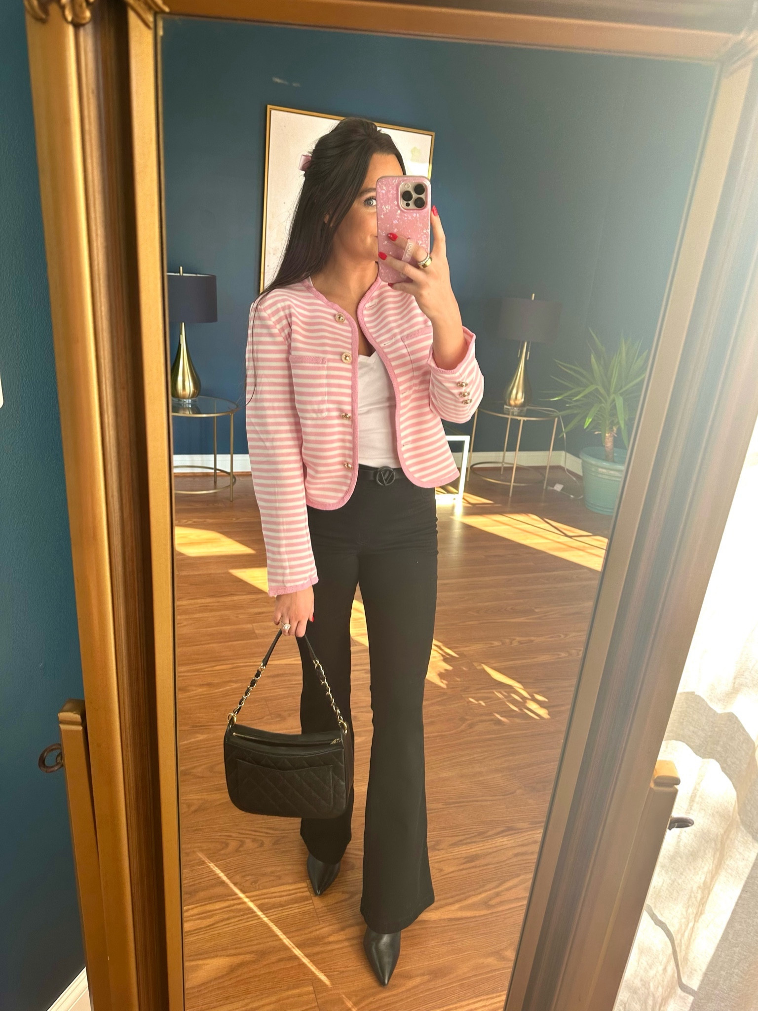 LOVE this pink sweater  💘 

#LTKsalealert #LTKfindsunder50 #LTKSeasonal