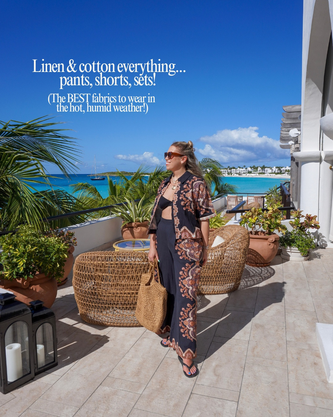 The cutest Cleobella matching linen set. Wearing a large on top and bottom. Resort looks

#LTKSwim #LTKTravel #LTKMidsize