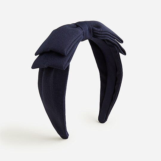 Girls' bow headband | J. Crew US