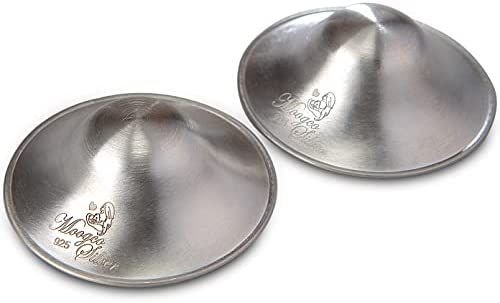 The Original Silver Nursing Cups - Nipple Shields for Nursing Newborn - Newborn Essentials Must H... | Amazon (US)
