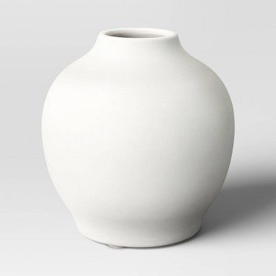 Small Ceramic Vase White - Threshold&#8482; | Target