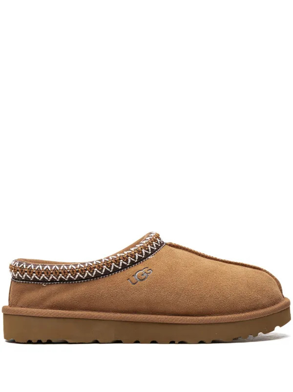 Tasman "Chestnut" suede slippers | Farfetch Global