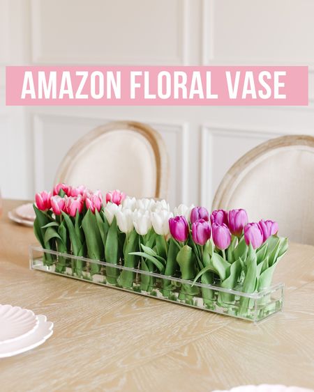 This acrylic floral vase from Amazon makes the perfect centerpiece for spring parties and holidays! I’m using the 24 inch vase but it does come in other sizes! 

Try this for EASTER, Mother’s Day, bridal or baby showers! 

Follow my shop @fivefootfeminine on the @shop.LTK app to shop this post and get my exclusive app-only content!

L
https://liketk.it/4z89l

#LTKVideo #LTKhome #LTKparties