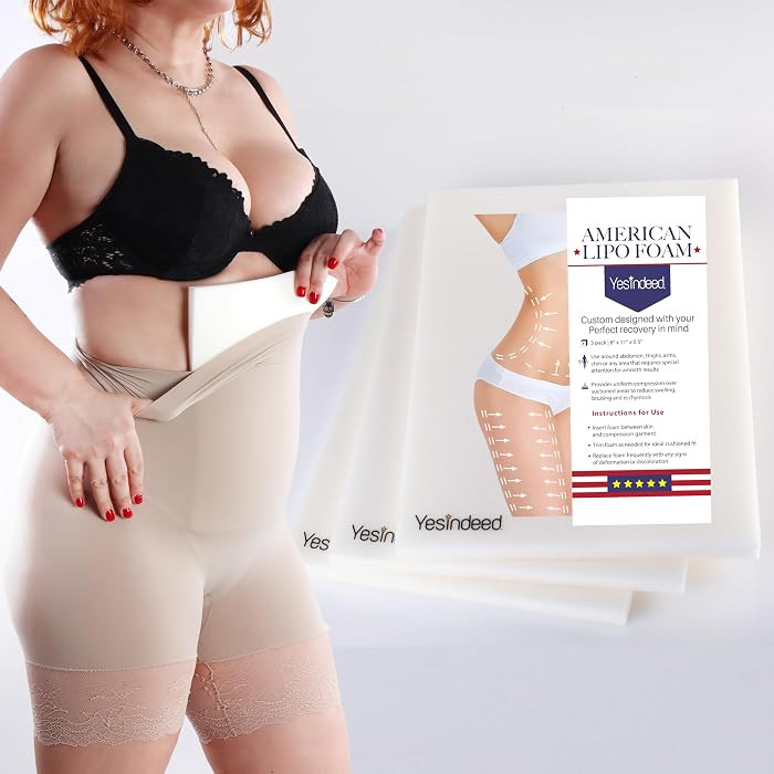 3 Pack Lipo Foam - Dr. Approved Post Surgery Foam Sheets | Amazon (US)