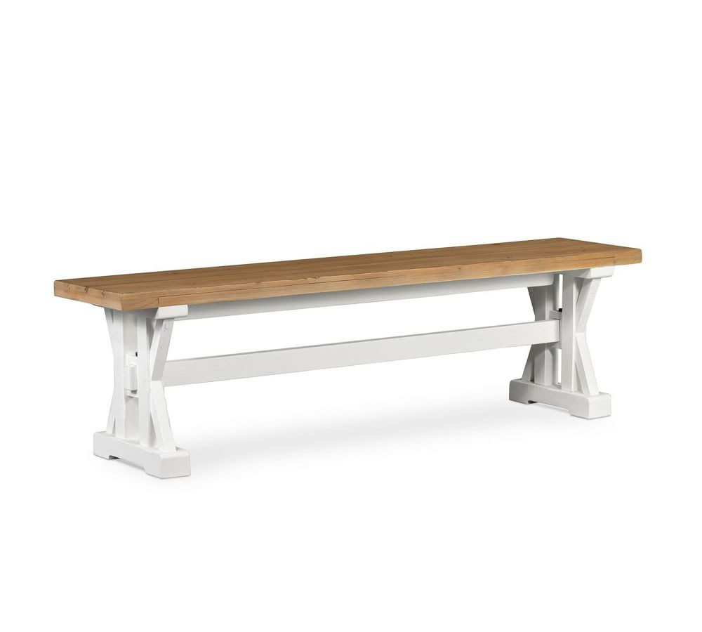 Hart Reclaimed Wood Dining Bench | Pottery Barn (US)