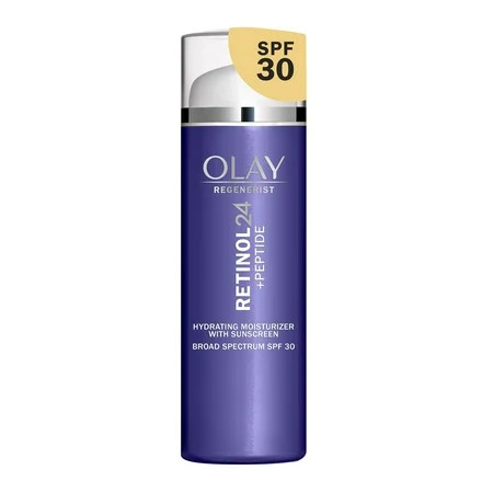 Olay Regenerist Retinol 24 + Peptide SPF Moisturizer SPF 30 1.7 oz | Walmart (US)