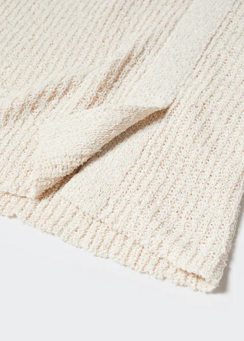 Knitted miniskirt | MANGO (US)