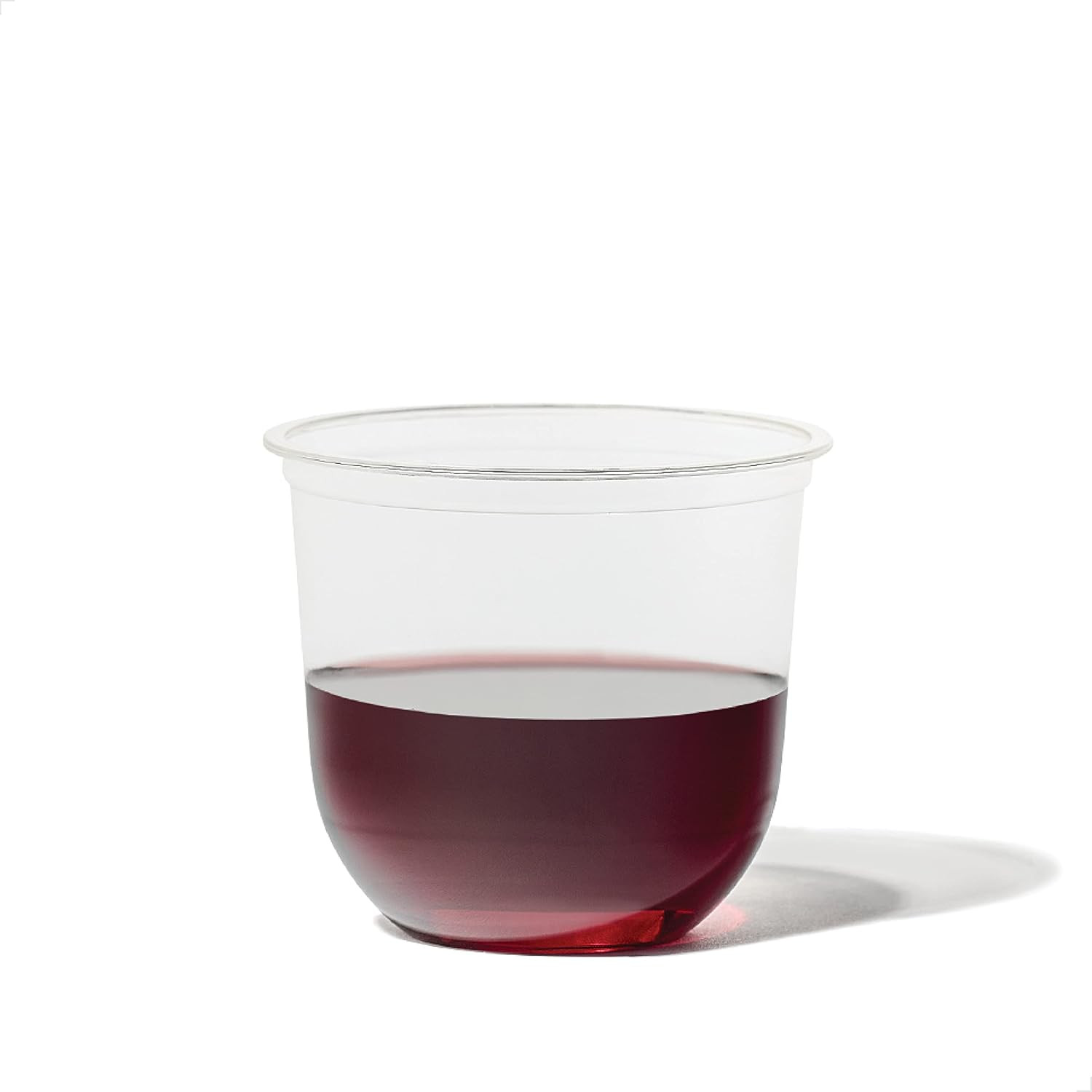 TOSSWARE NATURAL Arc - Plant Based Clear Cold Cups 12 oz - Plastic Alternative for Parties, Bache... | Amazon (US)