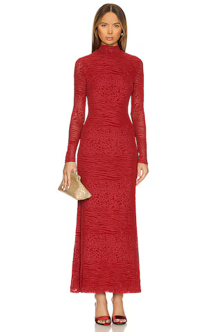 Runaway The Label Reya Maxi Dress in Red from Revolve.com | Revolve Clothing (Global)