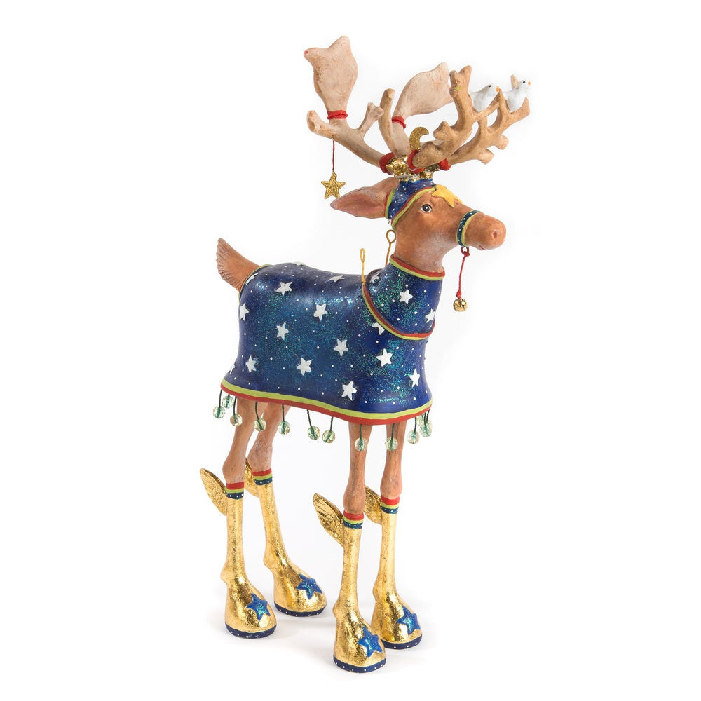 Patience Brewster Dash Away Comet Reindeer Figure | MacKenzie-Childs
