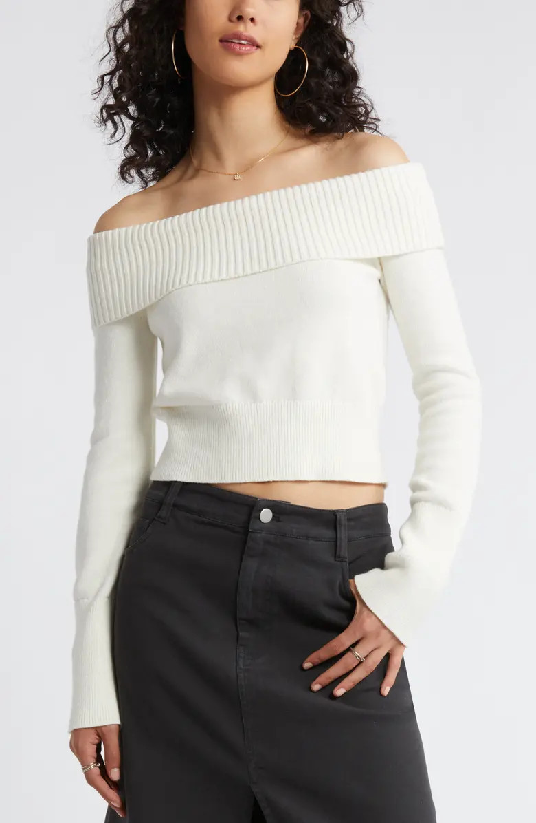 Off the Shoulder Sweater | Nordstrom