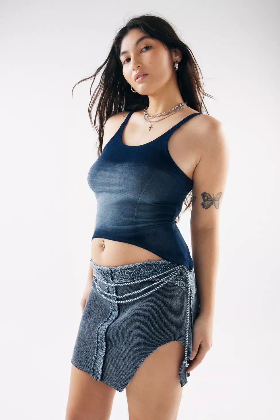 Nice Knits By Knorts UO Exclusive Spaghetti Strap Cami | Urban Outfitters (US and RoW)