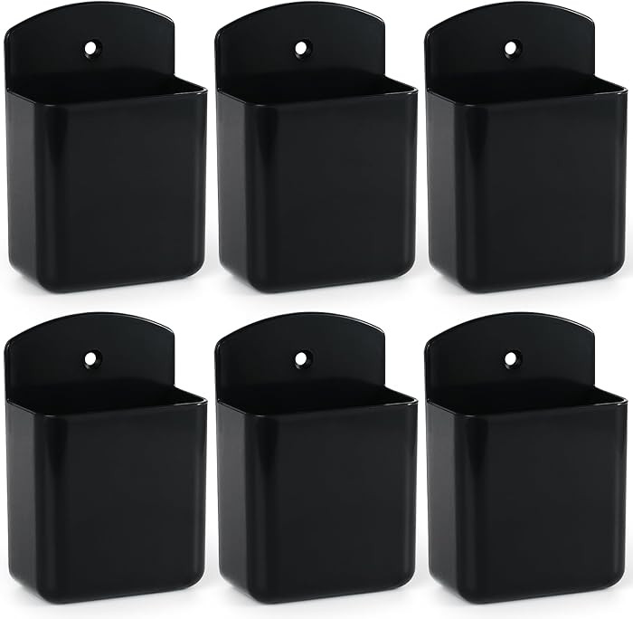 6 Pcs Remote Control Holder Wall Mount, TV Remote Controller Holder - Self Adhesive Marker Holder... | Amazon (US)