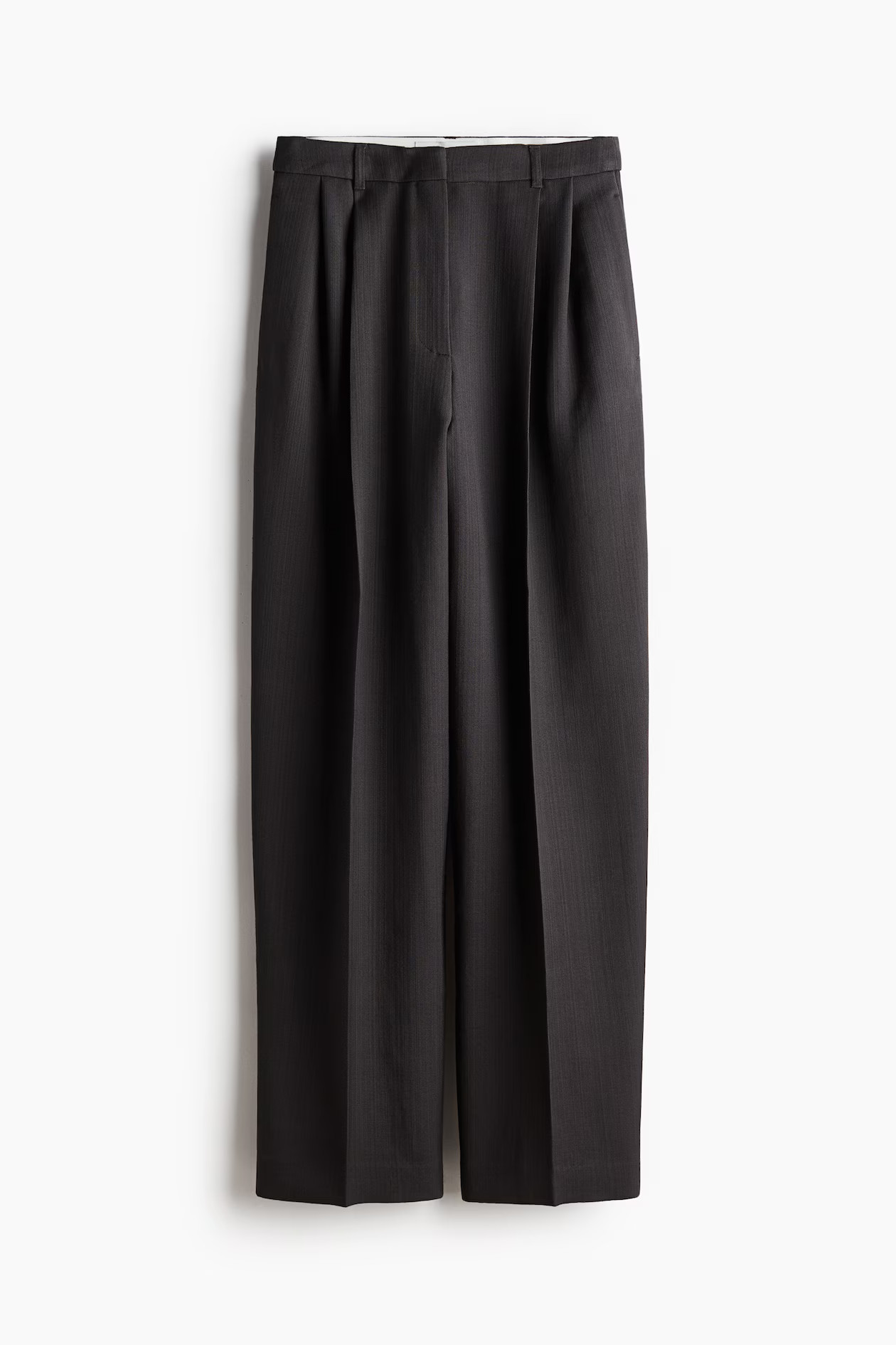 Tailored wool-blend trousers | H&M (UK, MY, IN, SG, PH, TW, HK)