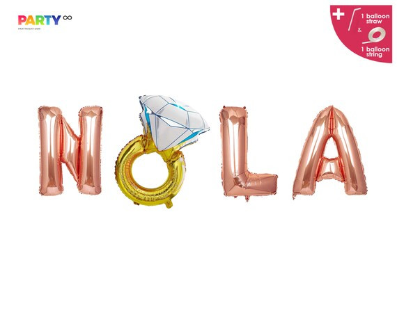 NOLA Bachelorette Theme Party Banner  Mardi Gras Theme | Etsy | Etsy (US)