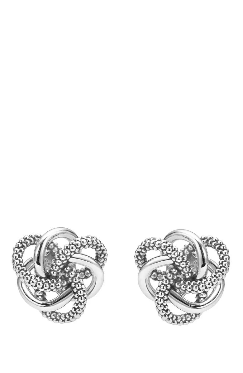 'Love Knot' Sterling Silver Stud Earrings | Nordstrom