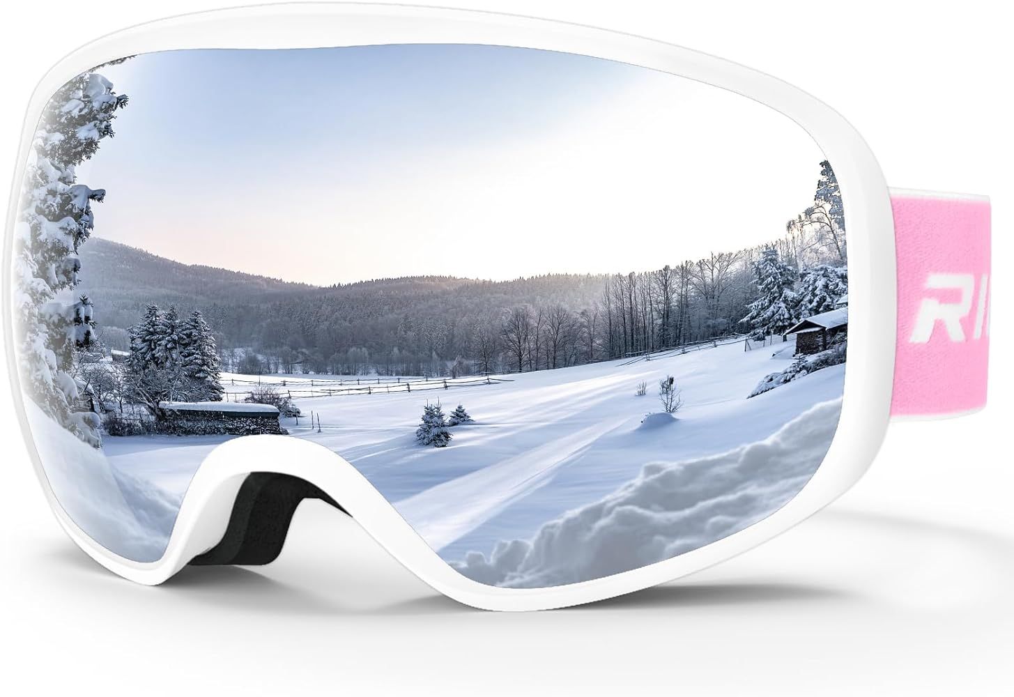RIOROO Ski Goggles Snowboard Goggles for Men Women Adults Youth,Over Glasses OTG/100% UV Protecti... | Amazon (US)