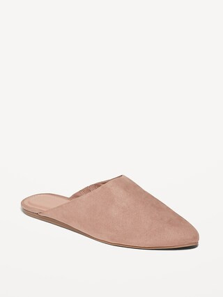 Faux-Suede Mule Shoes for Women | Old Navy (US)