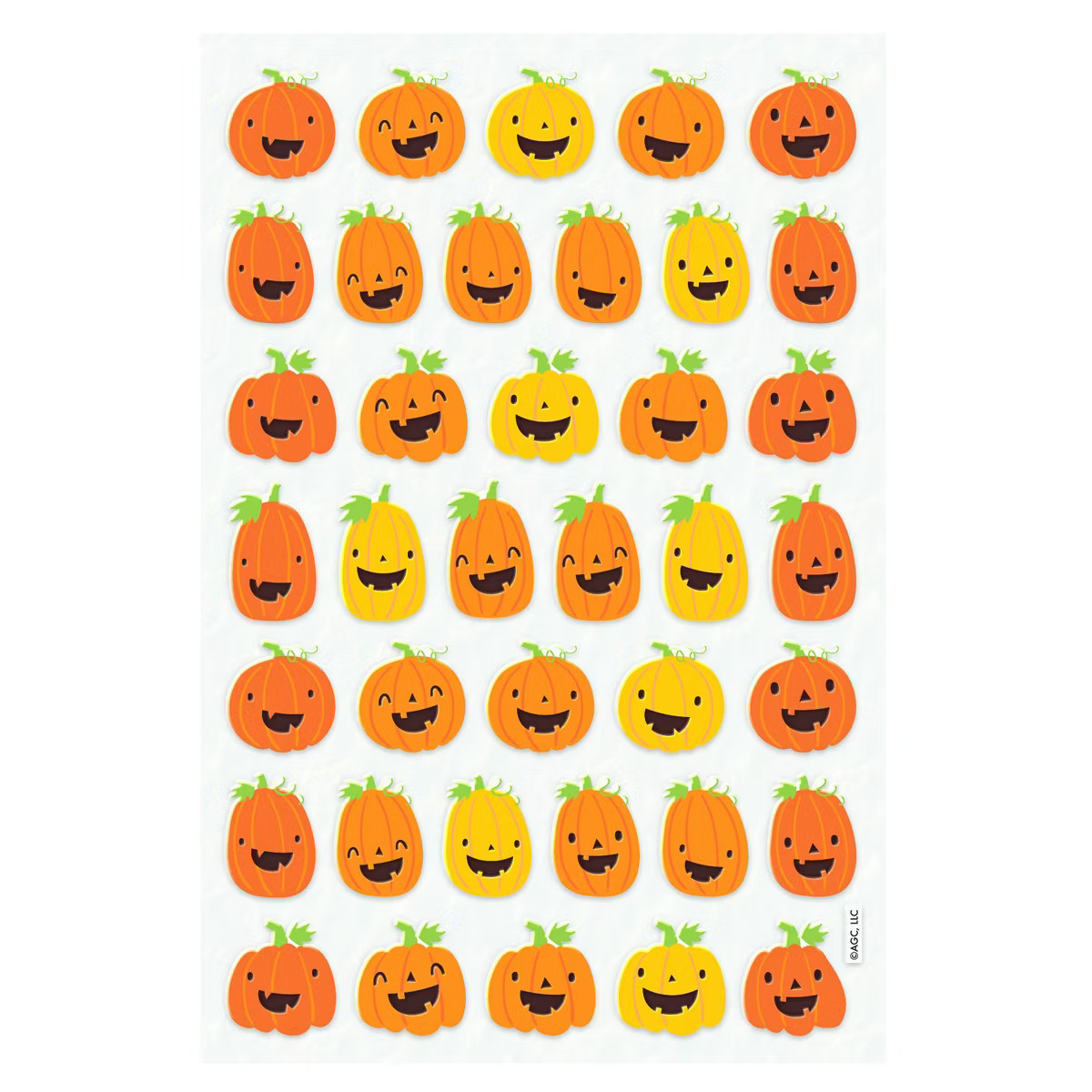 38ct Halloween Dimensional Stickers for Kids' Pumpkins | Target