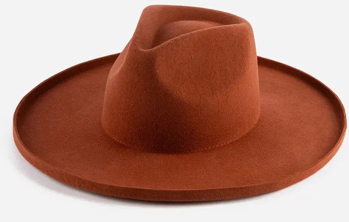 Amelia Pencil Brim Fedora Hat | Nordstrom