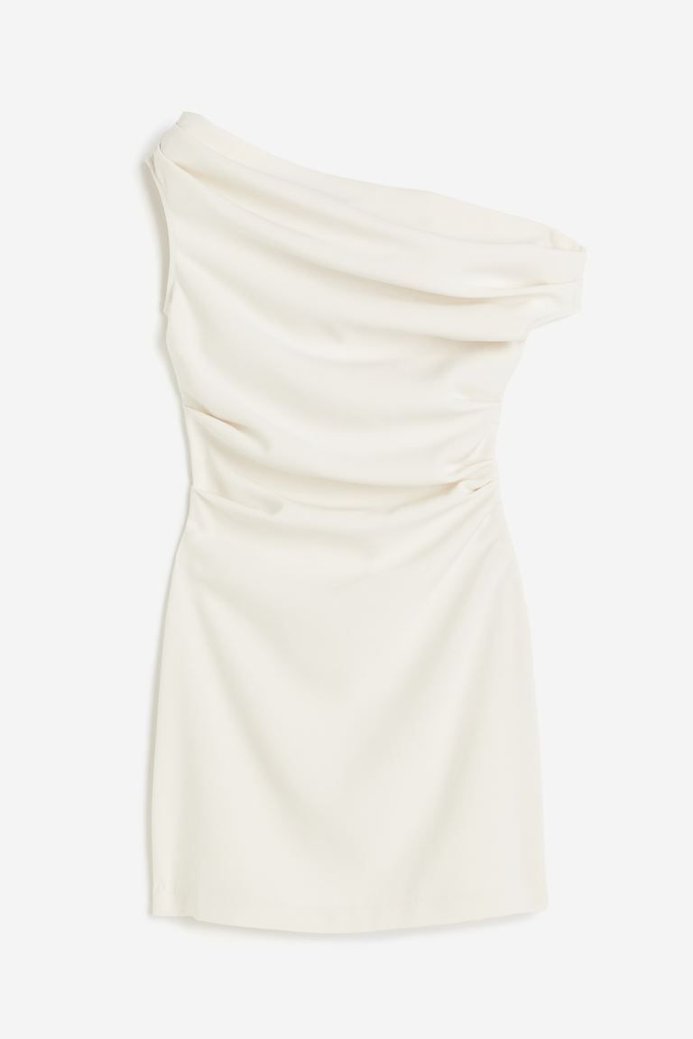 Draped one-shoulder dress | H&M (UK, MY, IN, SG, PH, TW, HK)