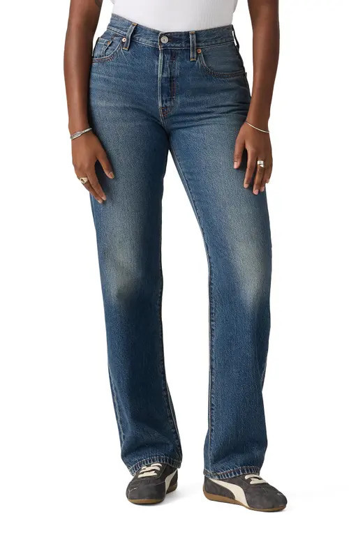 levi's 501® '90s Straight Leg Jeans in Fine Forever Ltw at Nordstrom, Size 30 X 30 | Nordstrom