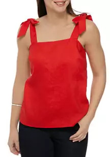 Women's Tie Strap Top | Belk