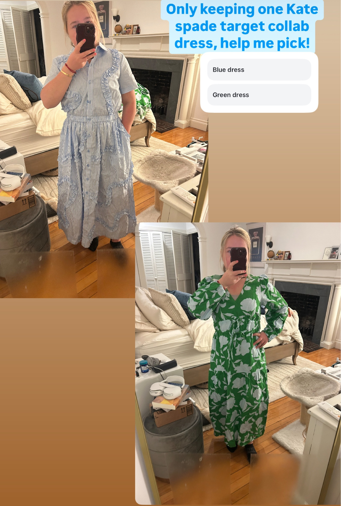 Kate spade for target dresses! Both are xsmall 

#LTKstyletip #LTKfindsunder50 #LTKSeasonal