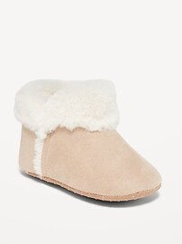 Unisex Faux-Fur-Lined Cozy Boots for Baby | Old Navy (US)