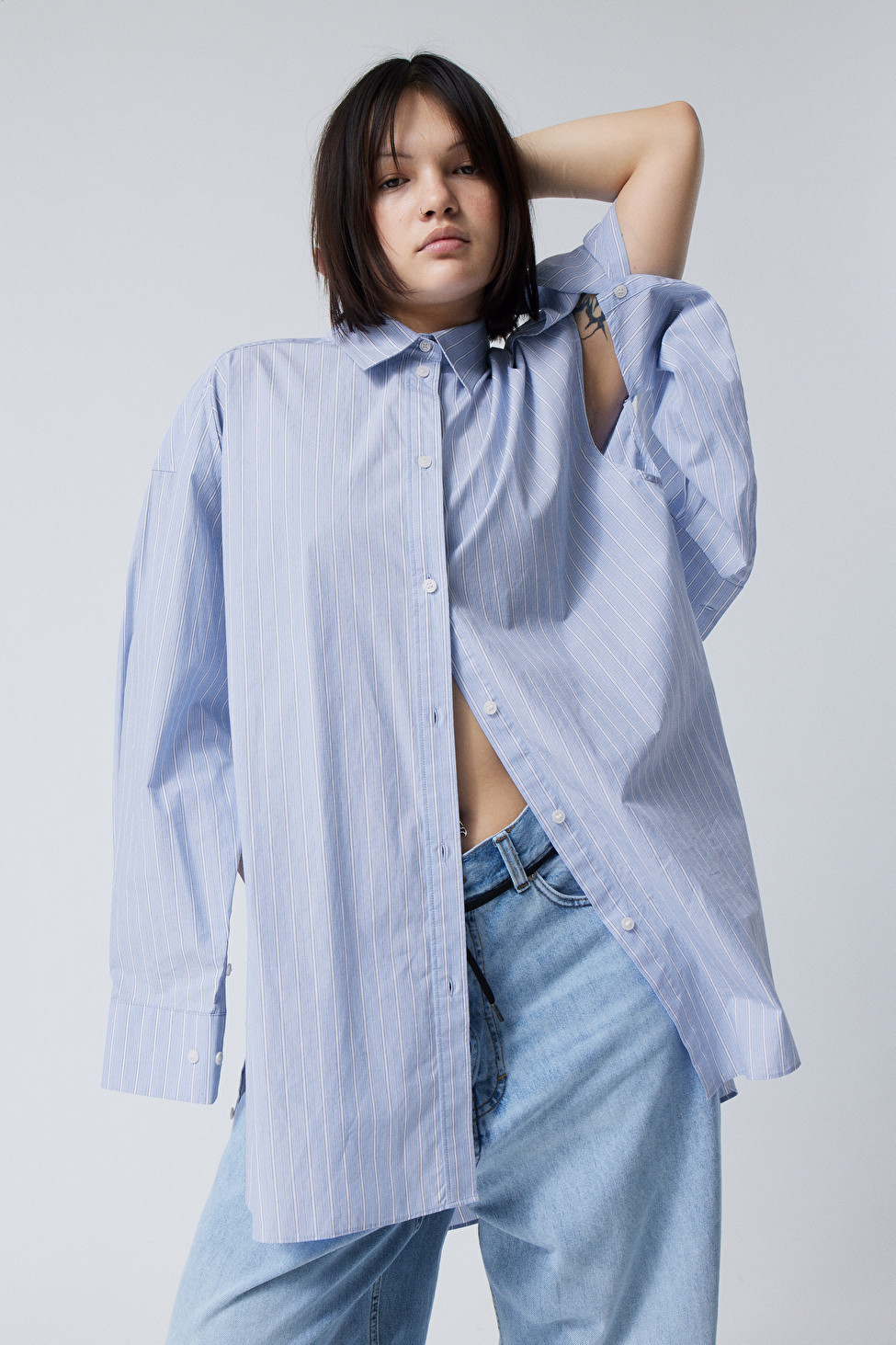 Versitile Poplin Shirt | Weekday