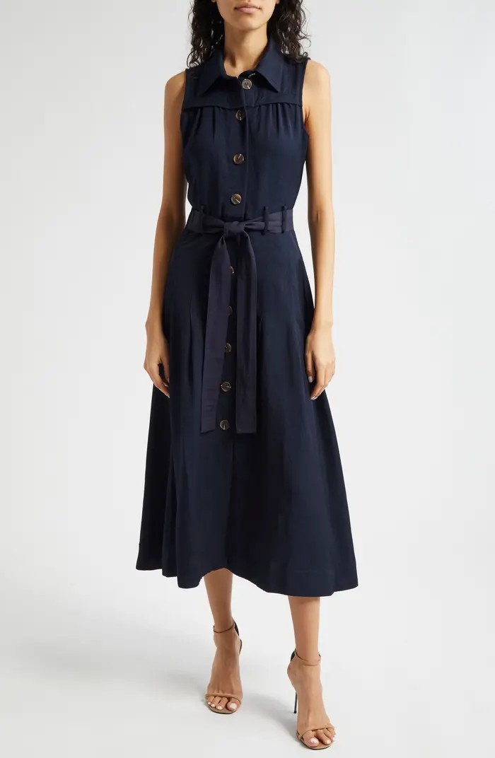 Heidi Belted Midi Shirtdress | Nordstrom