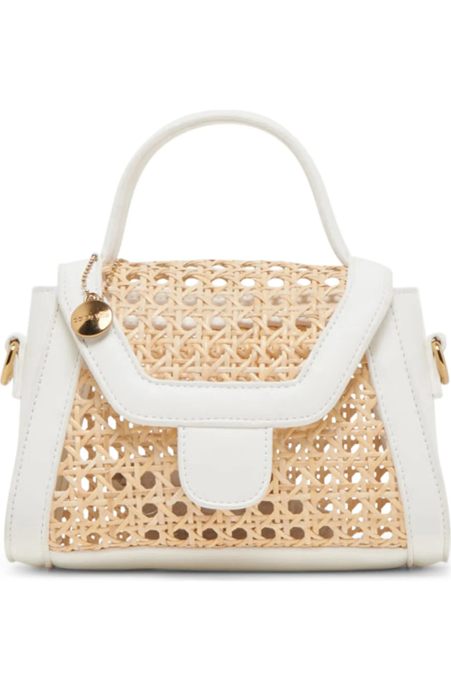 Dolce Vita Tropez Wicker Top Handle Bag | Nordstrom | Nordstrom
