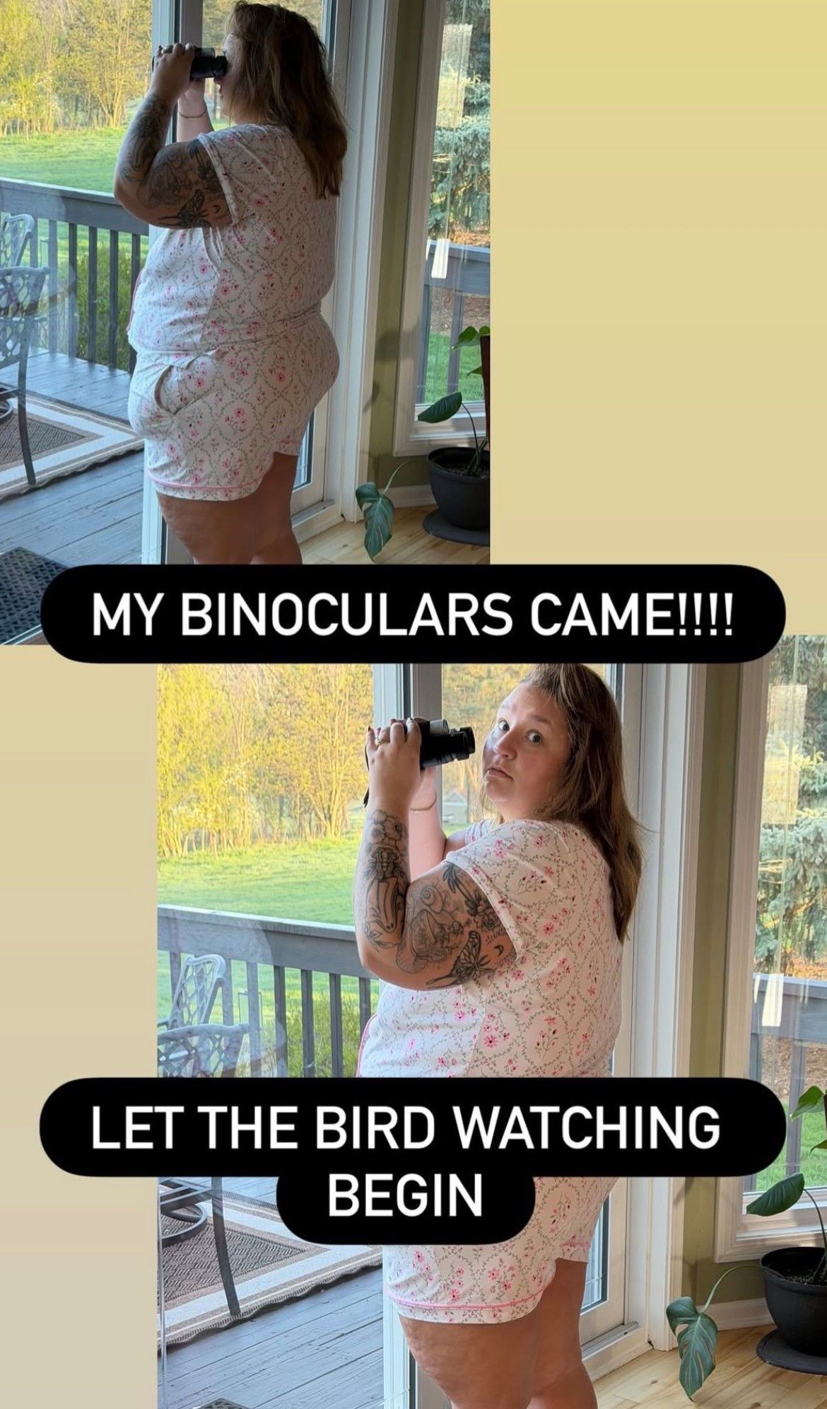 My binoculars came! Let the bird watching begin 🪶

#LTKSeasonal #LTKmorningroutine #LTKootd