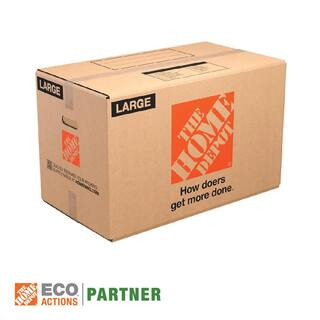 The Home Depot 27 in. L x 15 in. W x 16 in. D Large Moving Box with Handles LBX - The Home Depot | The Home Depot