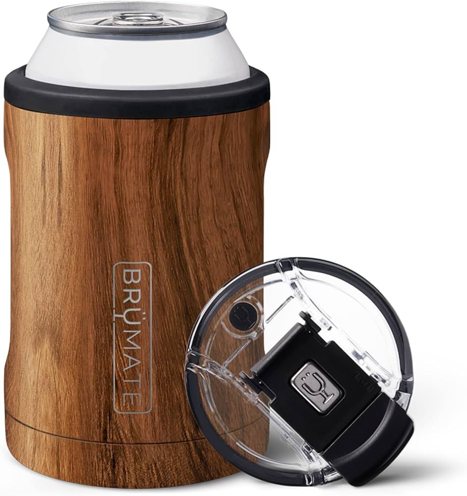BrüMate Hopsulator DUO 2-in-1 Can Cooler Insulated for 12oz Cans + 100% Leak Proof Tumbler with ... | Amazon (US)