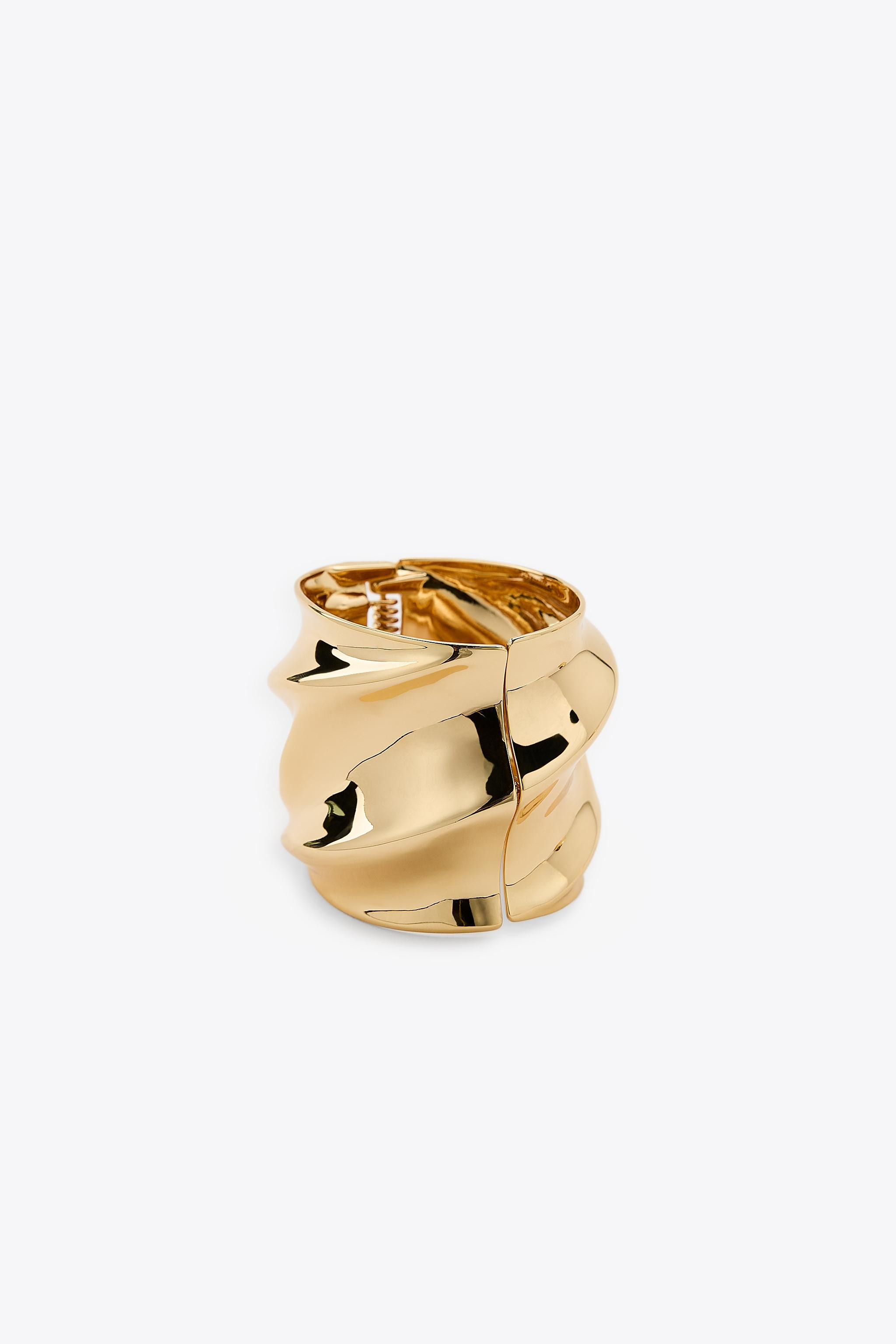 WAVY METAL BRACELET | Zara US